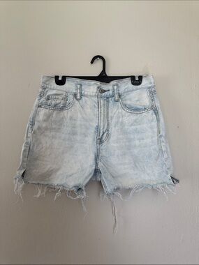 American Eagle Light Denim Cutoff Shorts 6
